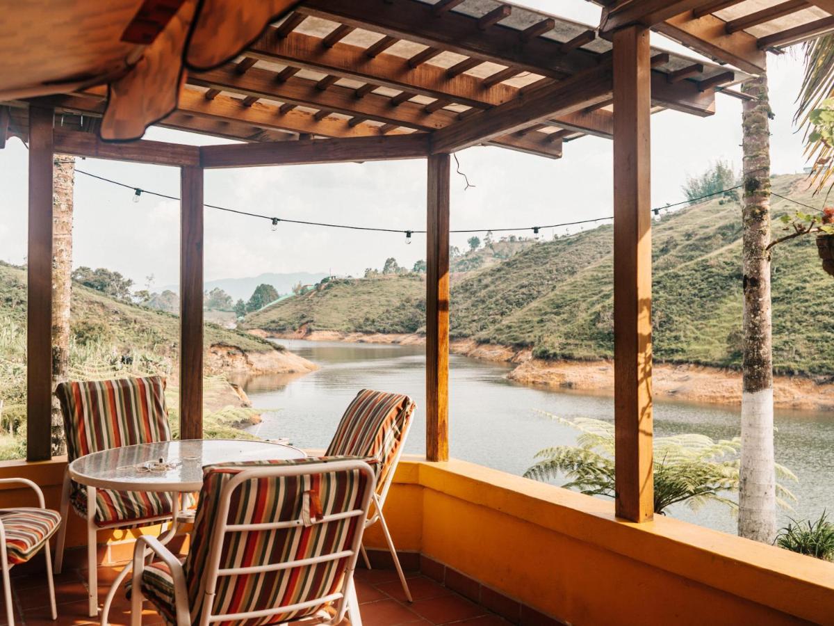 Volare Guatape Isla Hostel Luaran gambar